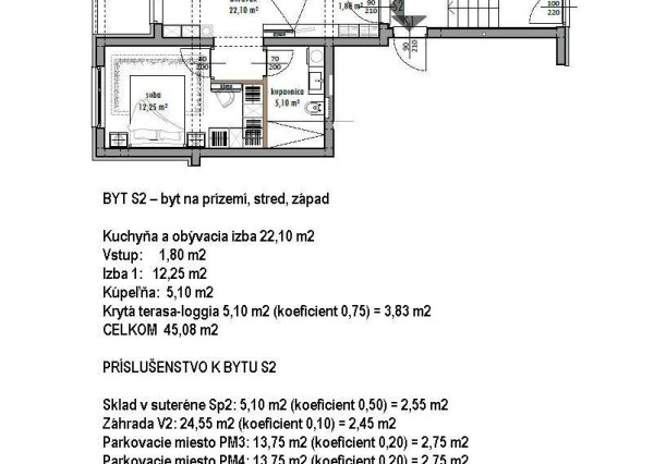 Zadar: 2i byt s terasou, záhradou a 2 parkovacími miestami!