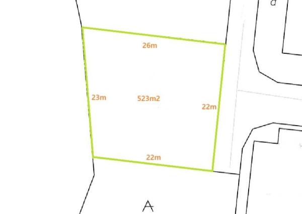 Predaj pozemku na bývanie 523m2, Západná, Moravany nad Váhom