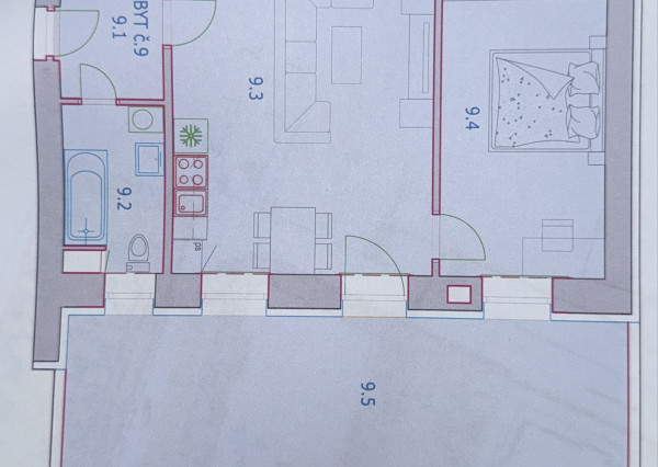 2 izbový byt v novostavbe v kúpeľnom meste Trenčianske Teplice