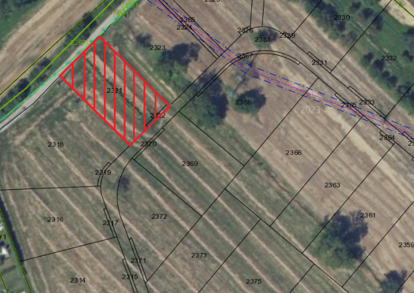 Stavebný pozemok o výmere 626 m2 - Trenčianske Bohuslavice
