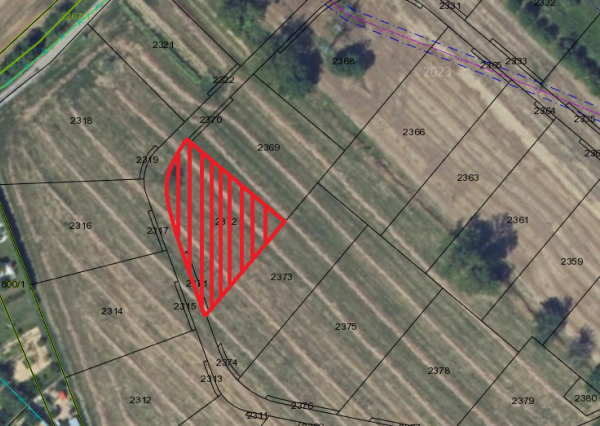 Stavebný pozemok o výmere 621 m2 - Trenčianske Bohuslavice