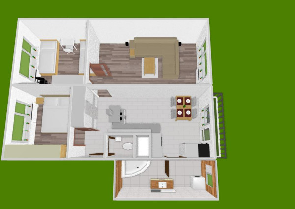 Na predaj 3-izbový byt s balkónom, 75 m², Cintorínska ulica, Šaľa - Veča