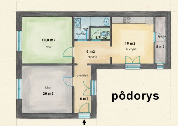 Zrekonštruovaný rodinný dom v srdci obce Veselé | okr. Piešťany