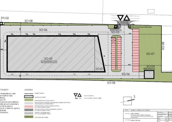 Investičná príležitosť – rozostavaný priemyselný areál s platným stavebným povolením, Drahovce (Piešťany)