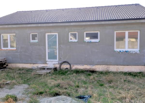 Novostavba rodinného domu-bungalov, Sokolovce