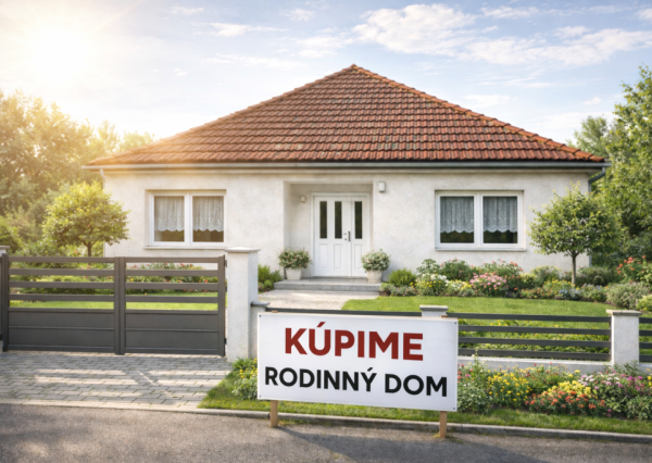 Kúpa starší rodinný dom pri Nitre