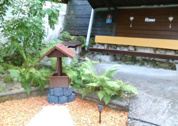 Rekreačný dom – murovaná chata s krbom, kanalizáciou a novou strechou, Dobrá Voda