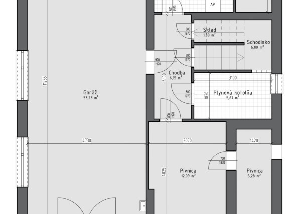 Rodinný dom v centre Dubnice nad Váhom, pozemok 583 m2