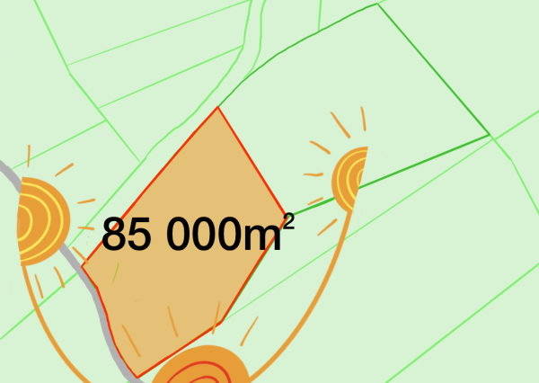 Na predaj ORNÁ Pôda Dežerice 85000 m2