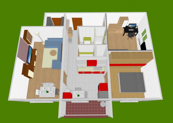 Na predaj 3-izbový byt po čiastočnej rekonštrukcii, s balkónom, komorou a pivnicou, Šaľa - Veča