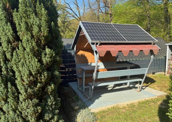 Na predaj murovaná záhradná Chata Ilava, pozemok 385 m2