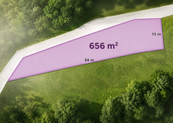 Stavebný pozemok 656 m² Prašník – Grnča | Pokoj vidieka