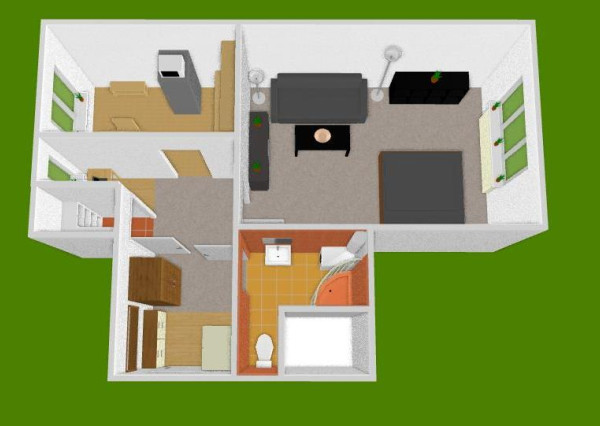 Na prenájom 1 izb. byt 42 m², klimatizovaný, Kúpeľná  ul, BA I – Staré Mesto, od 1.7.2026