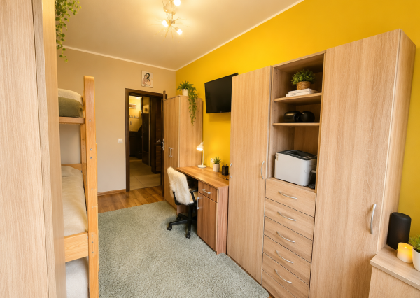 3 izbový byt Trenčianske Teplice, 64m2 + balkón, prenájom