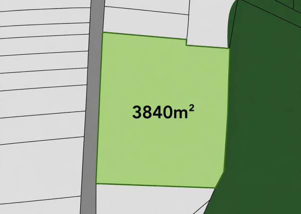 Predám Pozemok Nováky, 3840 m2