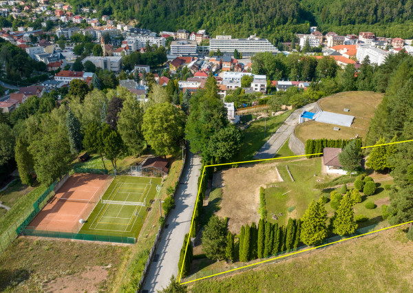 Stavebný pozemok s panoramatickým výhľadom Trenčianske Teplice 2259m2