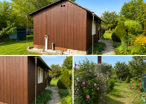 Záhradná chatka Dubnica nad Váhom, pozemok 293 m2, Elektrina