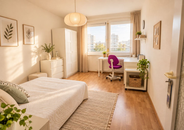 Na prenájom priestranný 3-izbový byt s lodžiou, 101 m², nádherný výhľad na Bratislavu,Zadunajská cesta, Petržalka, od 10/2026