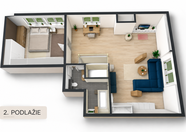 Mezonet v srdci Horského parku, 141 m², priestor, svetlo a nadštandardný pocit domova