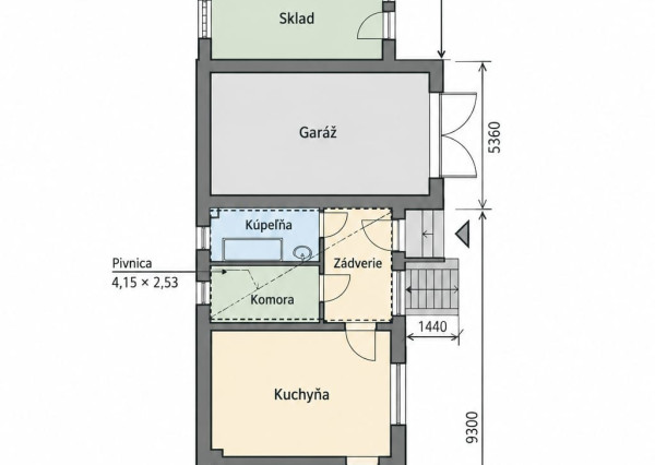 Dva rodinné domy,  na pozemku 763 m² – Horná Breznica