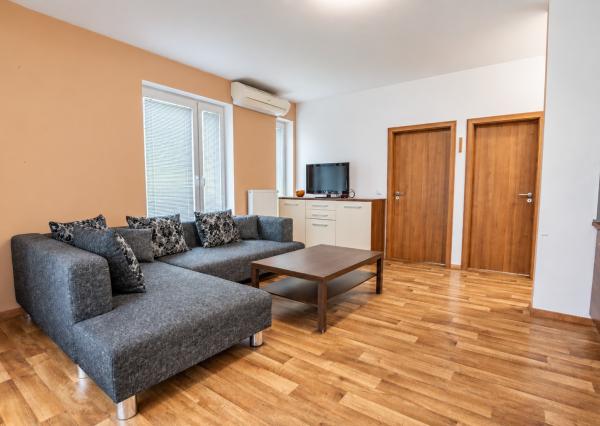 Na prenájom 2-izbový byt, 47 m², klimatizovaný, Odborárska ul., BA – Nové Mesto, ihneď voľný