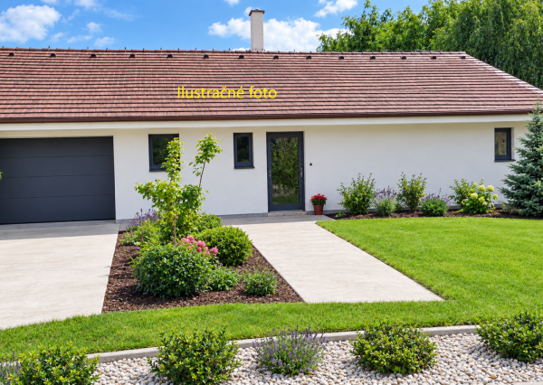 MODERNÝ 6-IZBOVÝ BUNGALOV S TERASOU A POZEMKOM 884 m² – RATNOVCE
