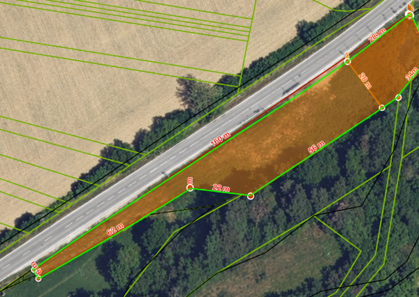 ATRAKTÍVNY STAVEBNÝ POZEMOK 2 208 m² PRI HLAVNEJ CESTE – MODROVKA, okr. N. Mesto/Váhom, IDEÁLNY NA PODNIKANIE