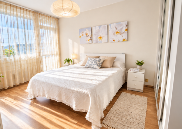 Na prenájom priestranný 3-izbový byt s lodžiou, 101 m², nádherný výhľad na Bratislavu,Zadunajská cesta, Petržalka, od 10/2026
