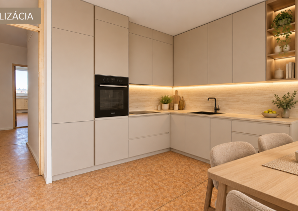3-izbový byt v Piešťanoch, 74m2 - viac priestoru pre vašu rodinu