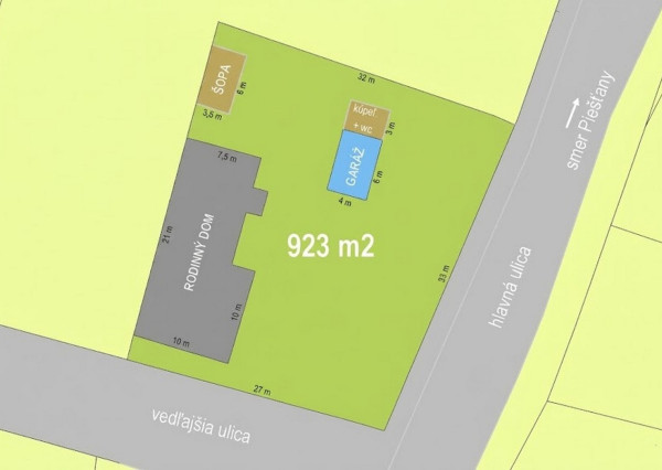 NOVINKA V PONUKE! Rodinný dom s veľkorysým pozemkom 923 m², garážou – DUBOVANY