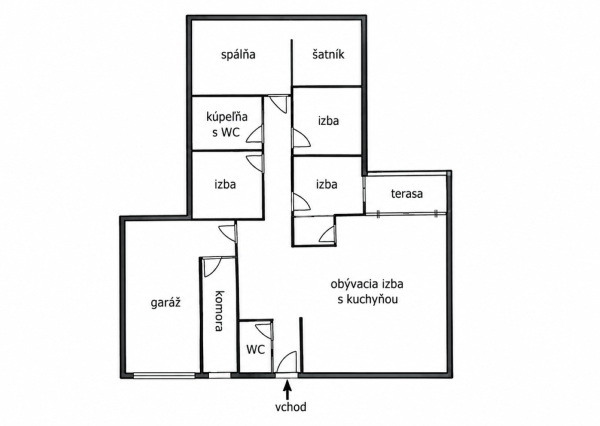 MODERNÝ 6-IZBOVÝ BUNGALOV S TERASOU A POZEMKOM 884 m² – RATNOVCE