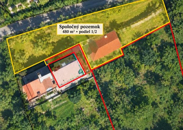 Rekreačná 2 podlažná chata v obci Čavoj-Krpelance