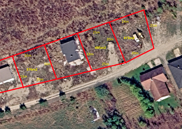 STAVEBNÝ POZEMOK 376 m² – RATNOVCE, LEN KÚSOK OD PIEŠŤAN