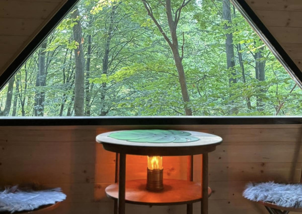 PREDAJ: Unikátny domček v korunách stromov (Treehouse) 35m2 s veľkým pozemkom – Trenčianske Teplice