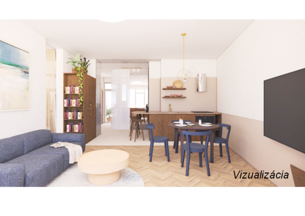 Výnimočný 3 izbový byt, história a luxus v úplnom centre mesta Nitra