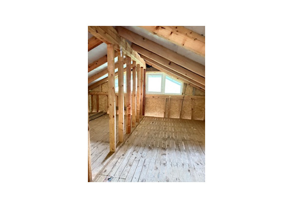 Chata pred dokončením na pozemku 770 m2, Horná Maríková