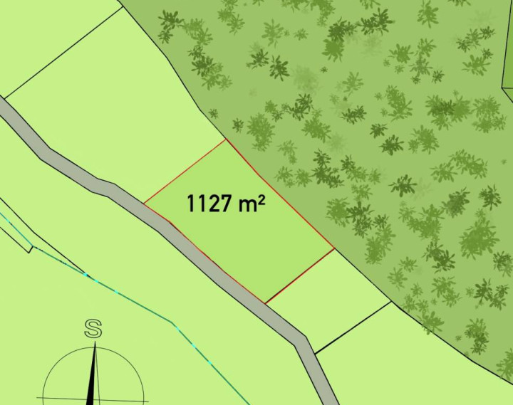 Na predaj pozemok Nemšová - Ľuborča, 1127 m2