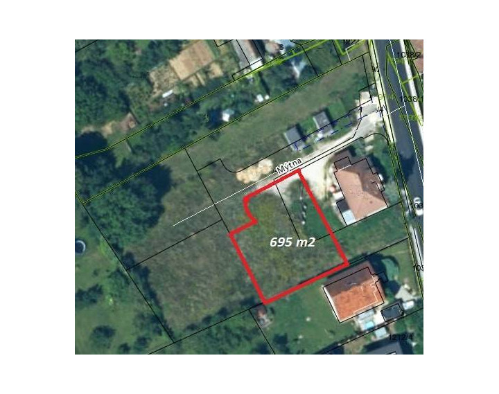Stavebný pozemok o výmere 695 m2 v súkromnej štvrti - Stará Turá