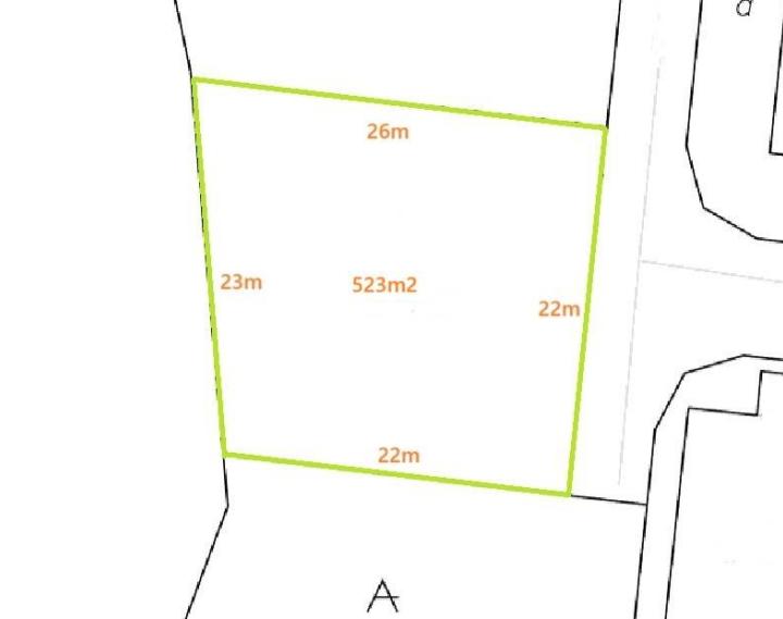 Predaj pozemku na bývanie 523m2, Západná, Moravany nad Váhom