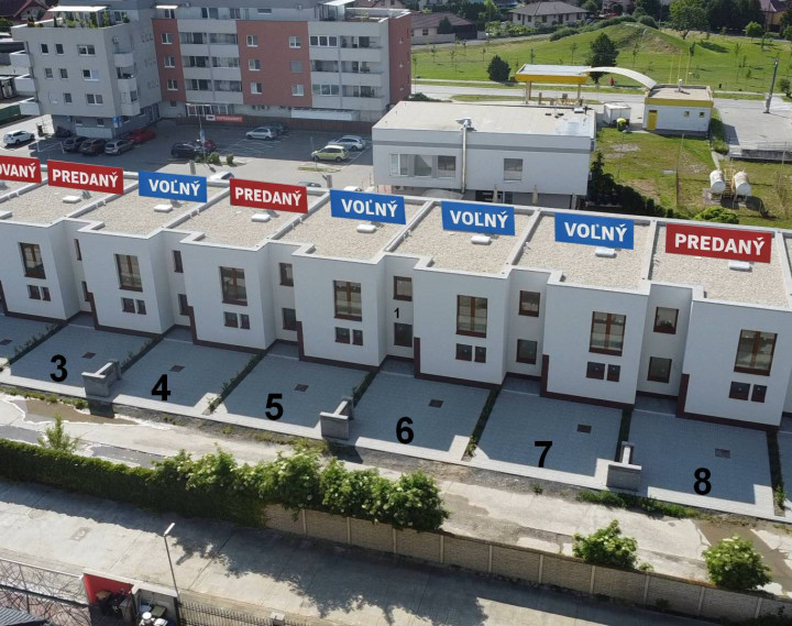 4 IZB. NOVOSTAVBA  RODINNÝ DOM, S POZEMKOM 256 M2, NOVÁ DEDINKA