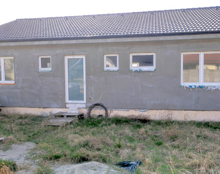 Novostavba rodinného domu-bungalov, Sokolovce