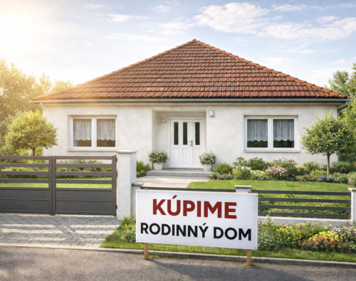 Kúpa starší rodinný dom pri Nitre
