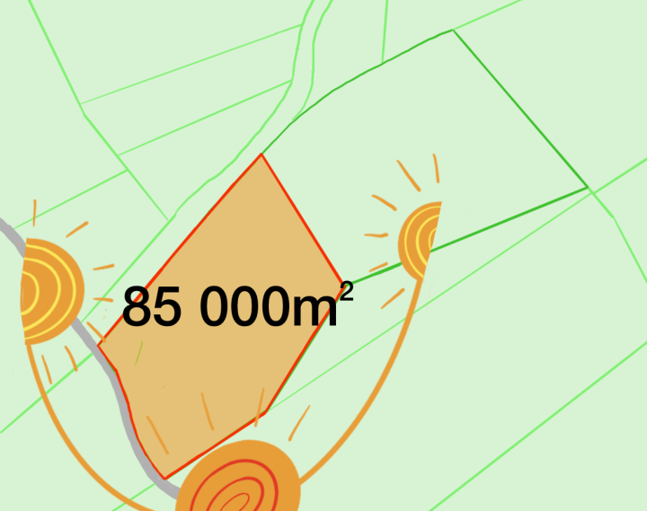 Na predaj ORNÁ Pôda Dežerice 85000 m2