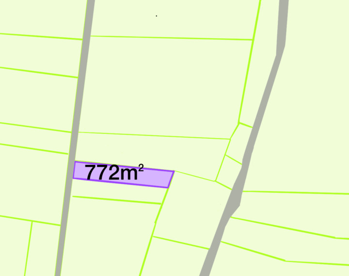 Na predaj Stavebný pozemok Pravenec, 772 m2