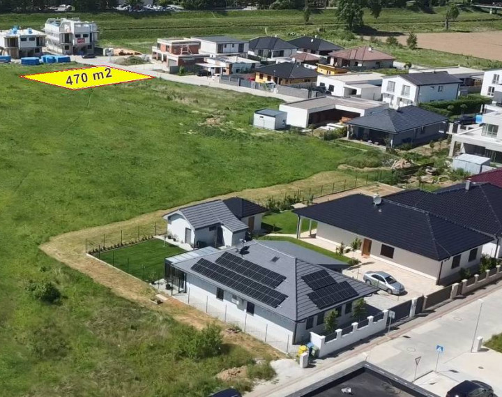 Stavebný pozemok v obci Banka pri Piešťanoch – 470 m²