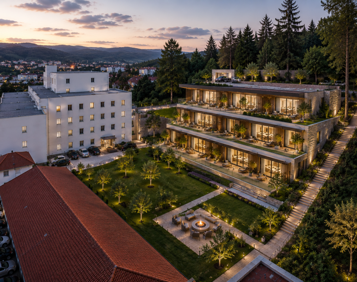 Komerčný pozemok 1651 m2, Hurbanova , Trenčianske Teplice 