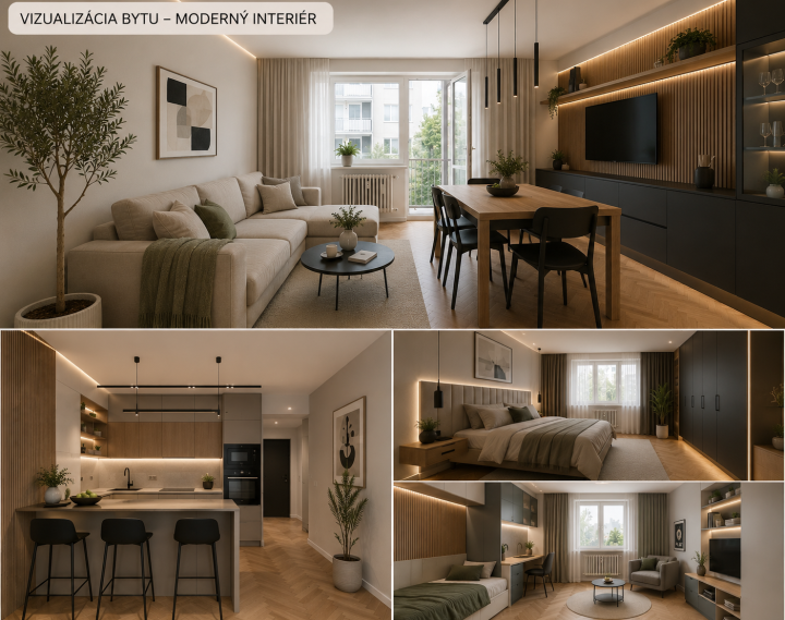 3 izbový byt Trenčianske Teplice, 69m2, balkón, lodžia
