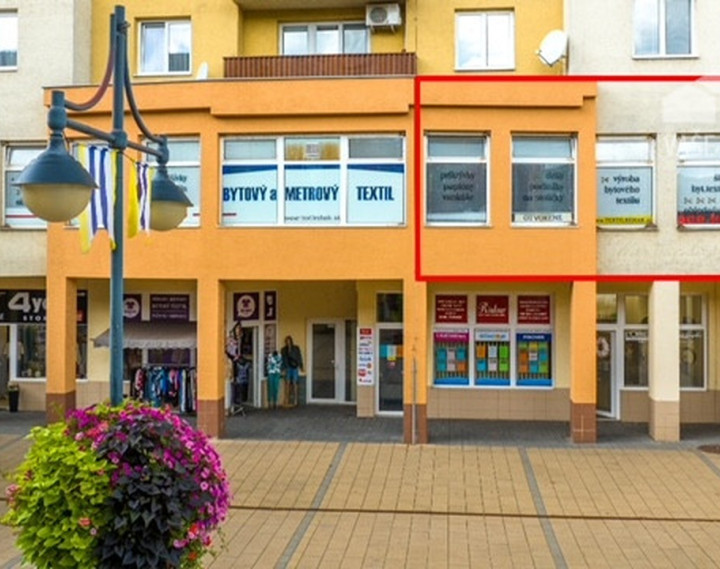 Na predaj Nebytový priestor Púchov, ul. Moyzesova, 77,50 m2