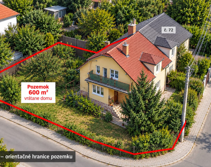 RODINNÝ DOM S DVOMI BYTOVÝMI JEDNOTKAMI – INOVECKÁ ULICA, TRENČÍN