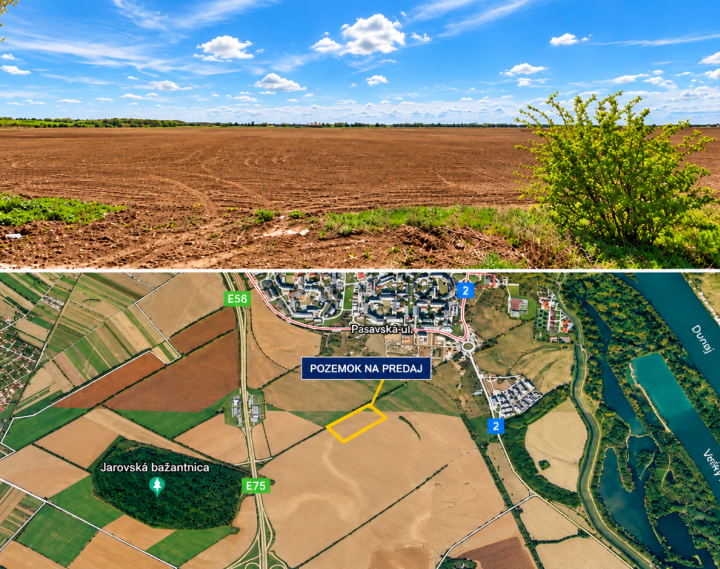 Na predaj pozemok 1 600 m², Bratislava – Petržalka, Janíkovské pole, Dohoda na cene možná